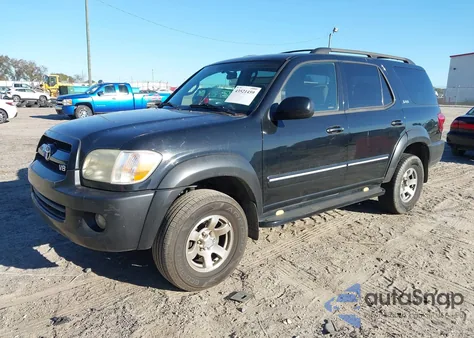 2007 Toyota Sequoia Sr5 V8 from USA, damaged, VIN 5TDZT34A57S286969